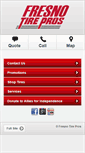 Mobile Screenshot of fresnotirepros.com
